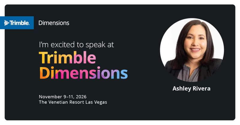 Trimble Dimensions 2026 speaker announcement